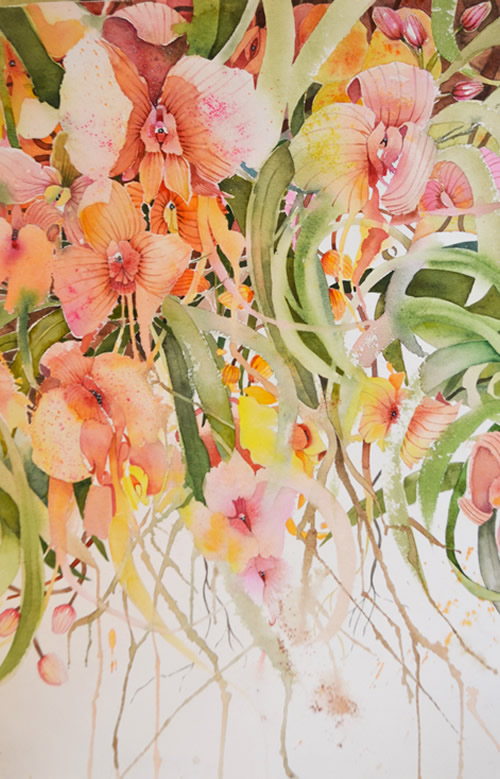 Kira Mamontova Epifitas, 38 x 56 cm